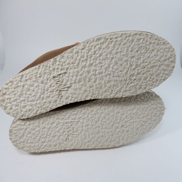 Beek Alpine Swift Ankle Boots Lace up Bootie Size 7 Suede Shearling Brown NEW - Picture 11 of 15